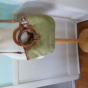 FOSSIL OLIVE SHOULDER BAG